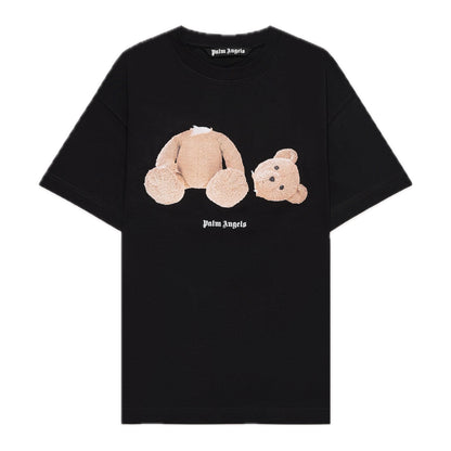 Polera Palm Angels Broken Bear Black
