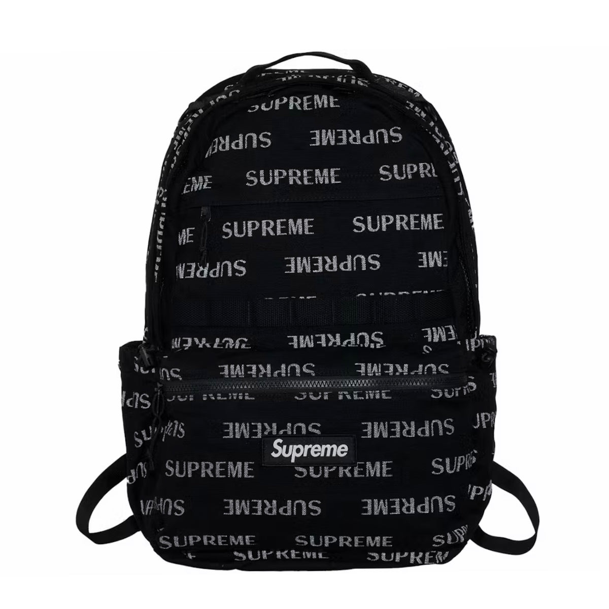 Mochila Supreme Logo Backpack Cordura FW26 Black