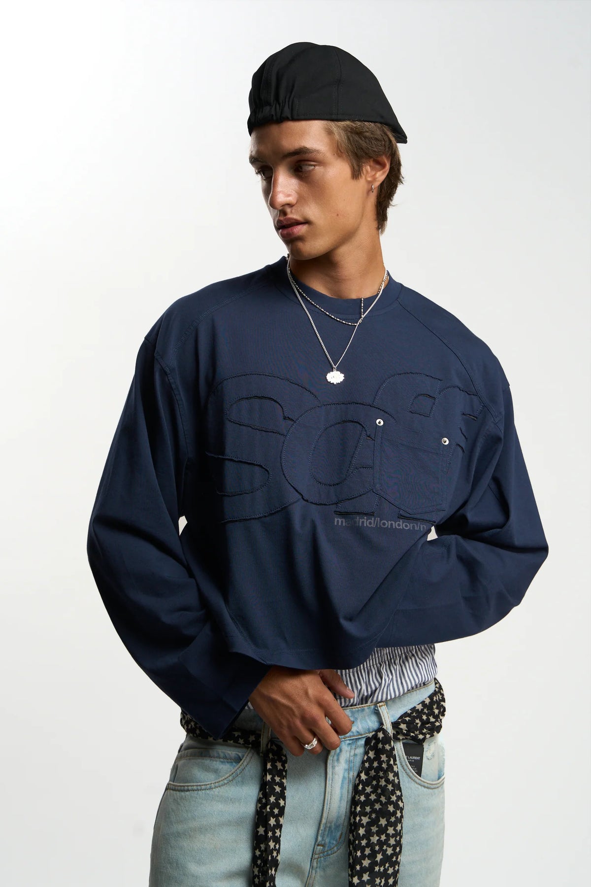 Polera Scuffers Original Navy L/S