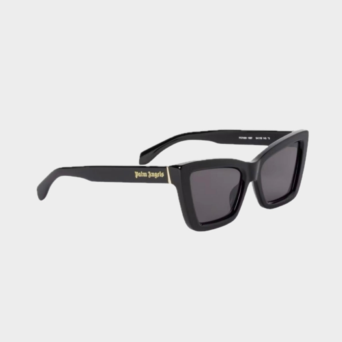 Lentes Palm Angels Roseville Sunglasses Black Dark Grey Roseville