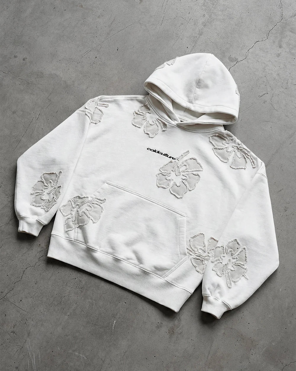 Poleron Cold Culture Fake Love Light Grey