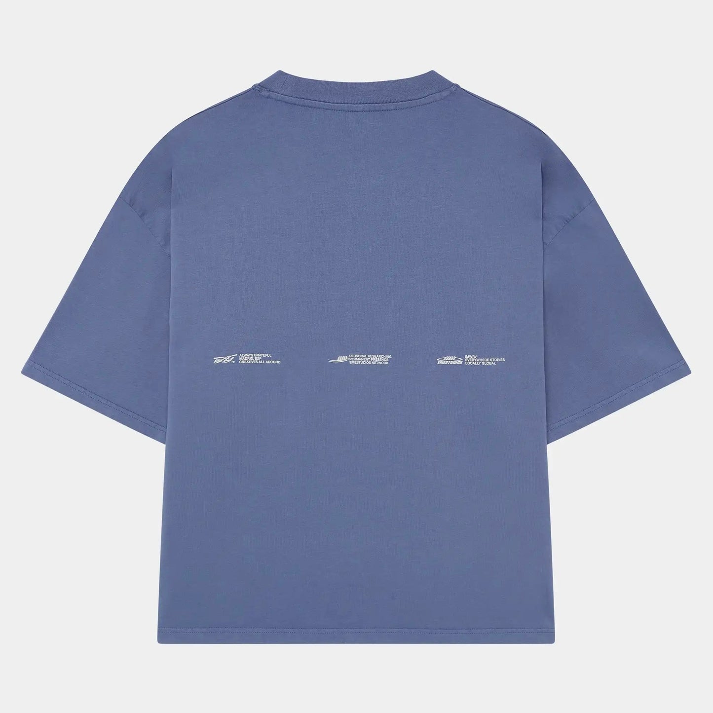 Polera Eme Studios Wind Folkstone Oversized Tee