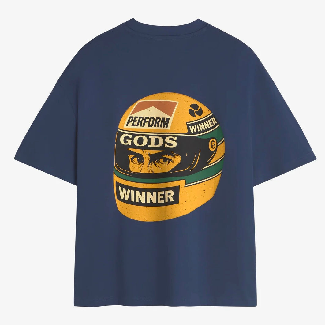 Polera Fake Gods AYR Boxy Tee Navy