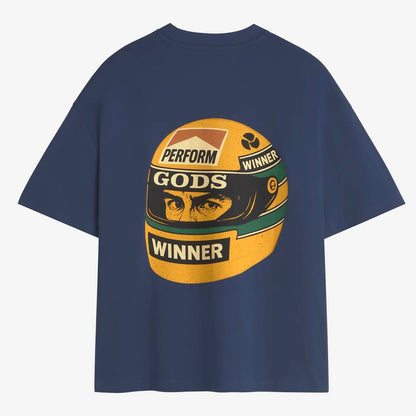 Polera Fake Gods AYR Boxy Tee Navy