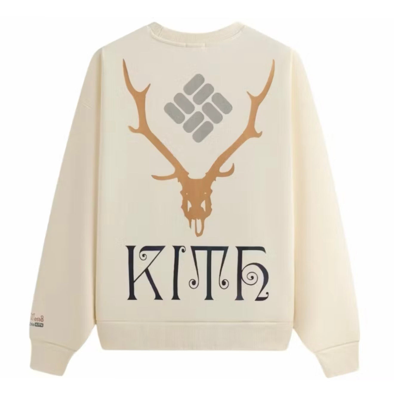 Poleron Kith x South2 West8 Columbia Nelson Crewneck Sandrift