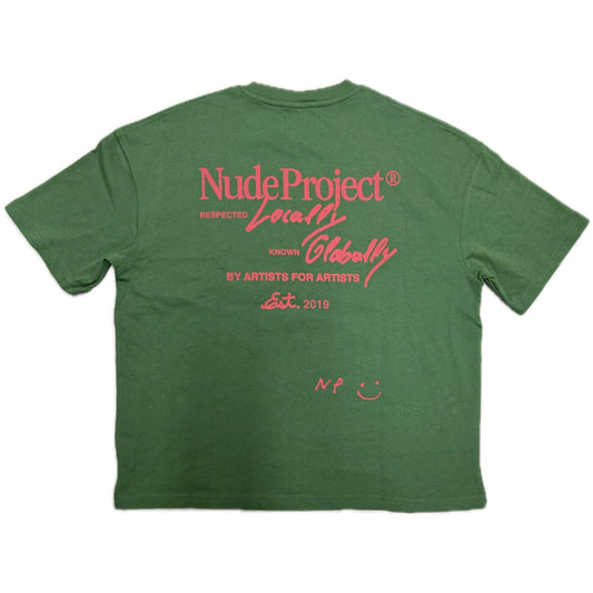 Polera Nude Global Soon Green