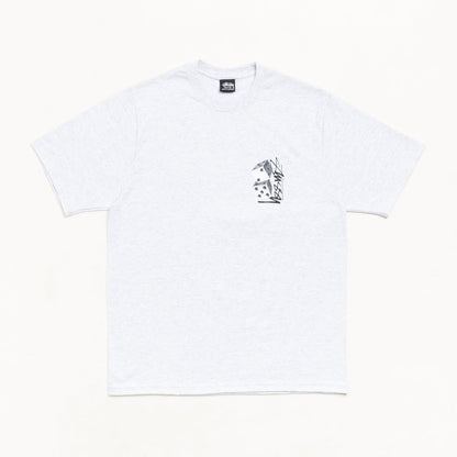 Polera Stussy Tall Dice Ash Heather Grey