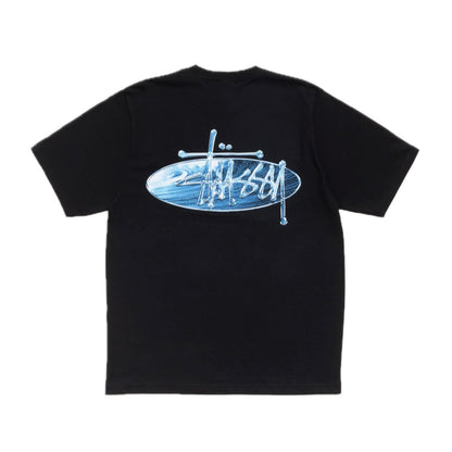 Polera Stussy Wave Oval Black