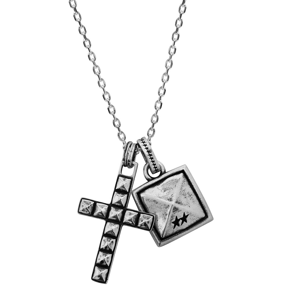 Collar Twojeys Studded Cross Necklace