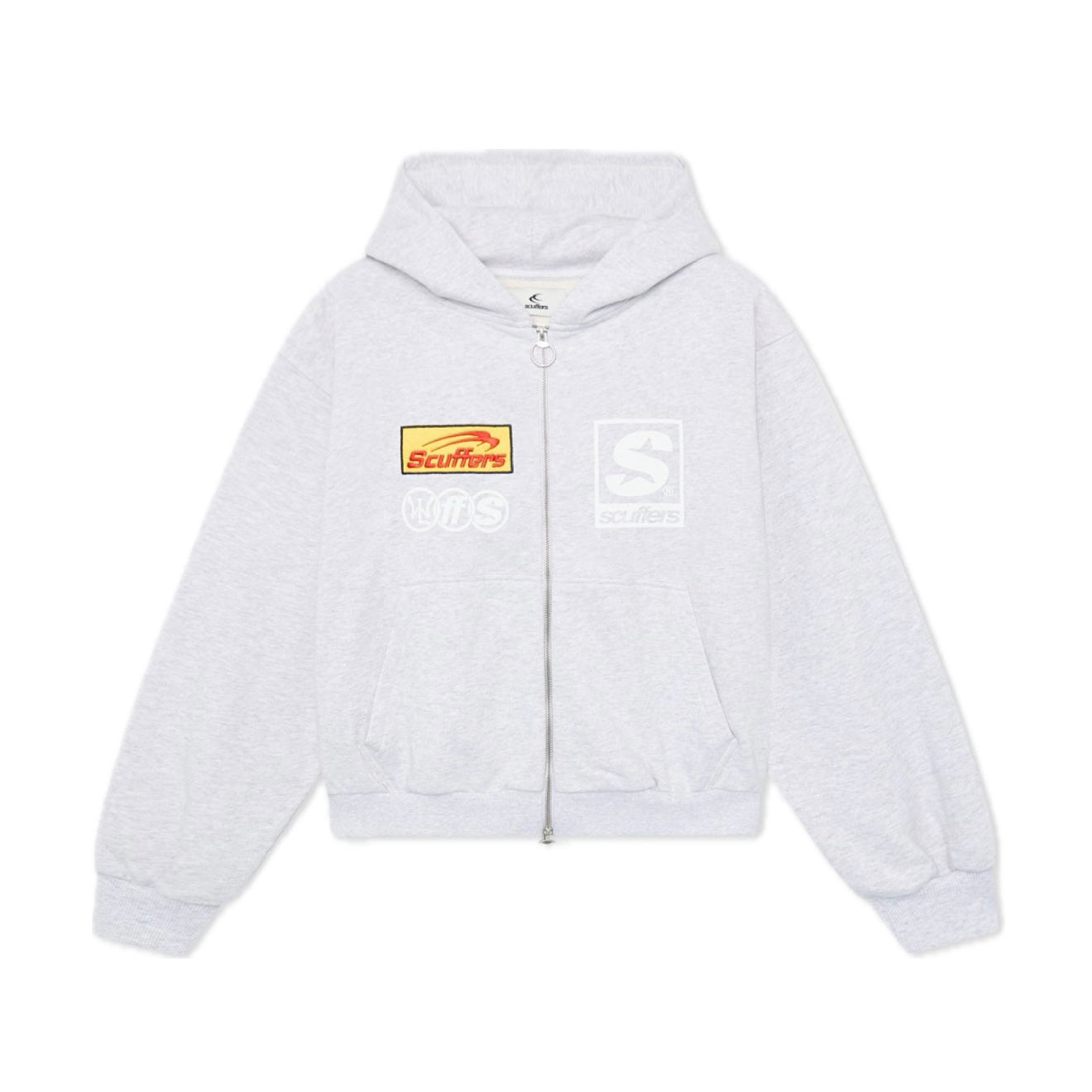 Poleron Scuffers Starnova Grey Melange Zipper