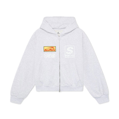 Poleron Scuffers Starnova Grey Melange Zipper