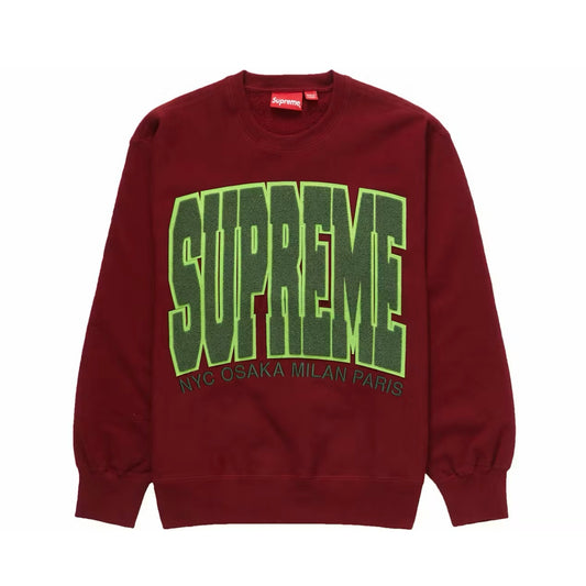 Poleron Supreme Cities ARC Crewneck Cardinal