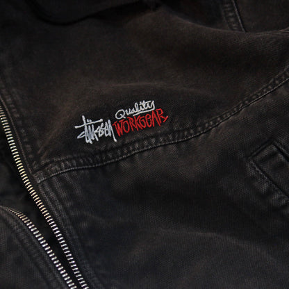 Chaqueta Stussy Work Jacket Insulated Canvas Black - XL