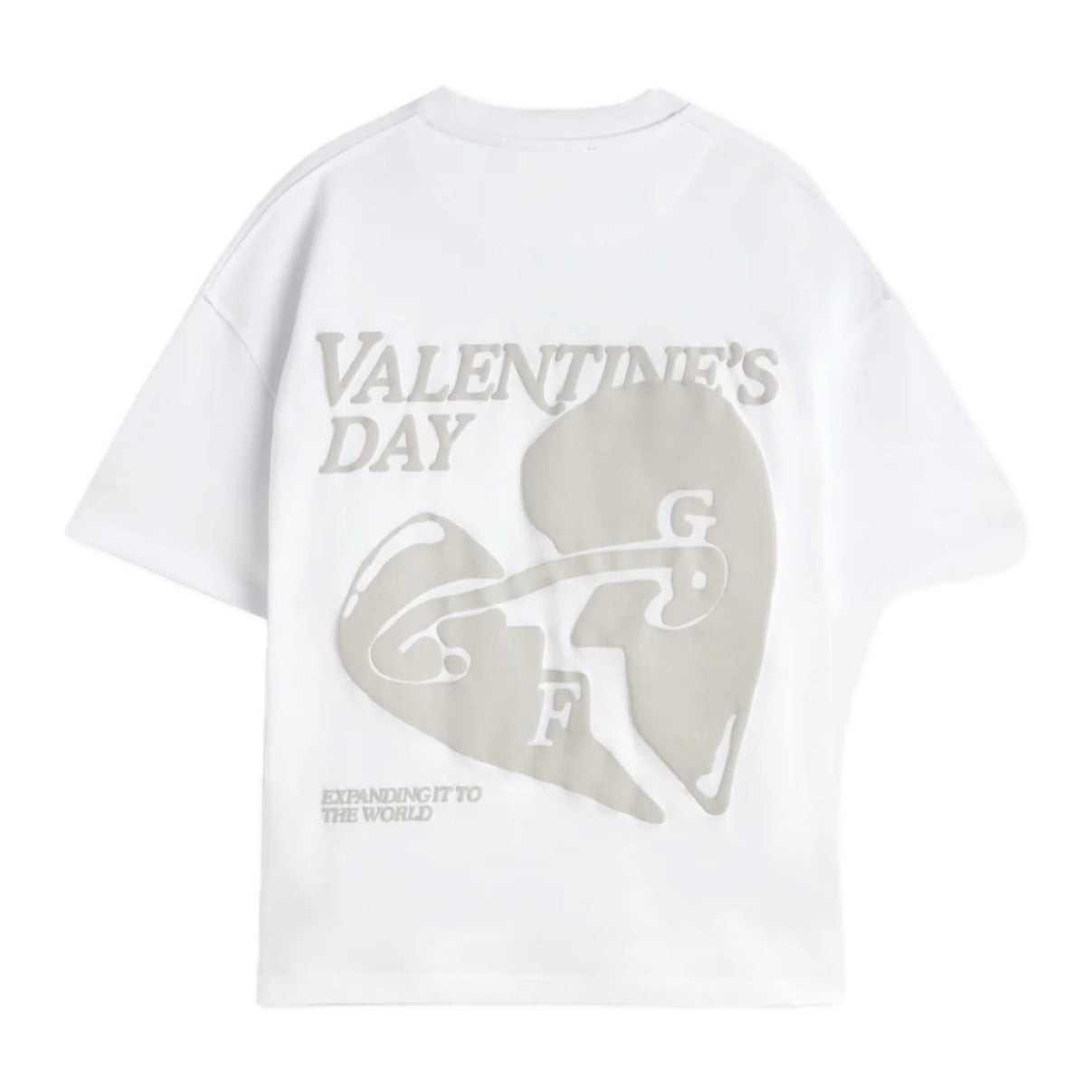 Polera Fake Gods Valentine’s Tee Monochrome White