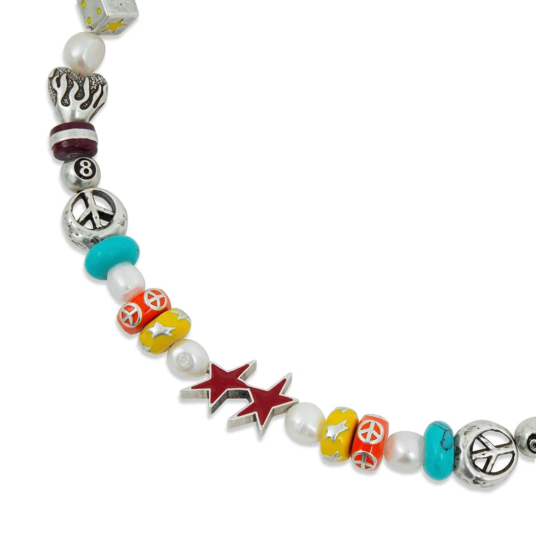 Collar Twojeys Beaded Signature Necklace