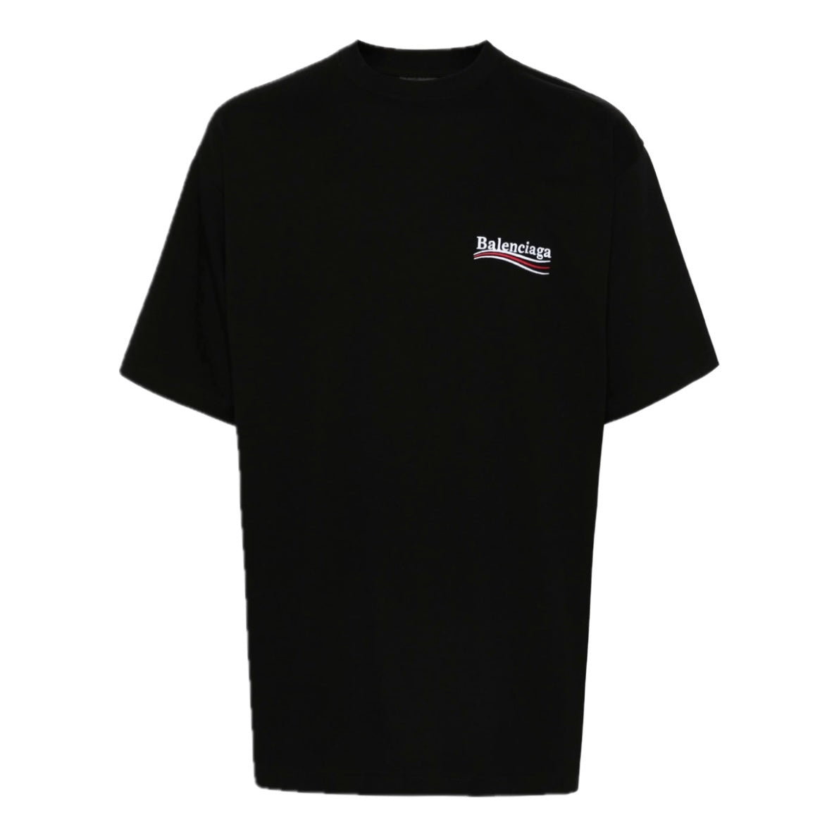 Polera Balenciaga Political Black