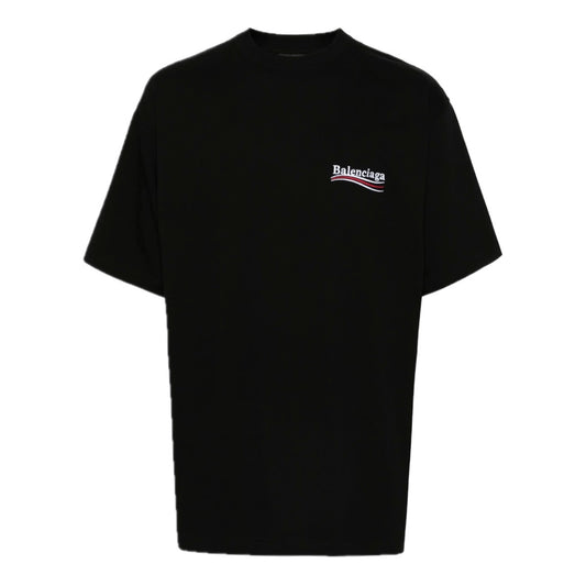 Polera Balenciaga Political Black