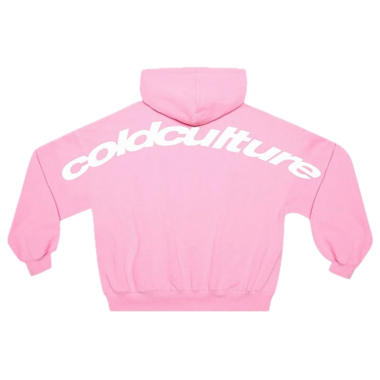 Poleron Cold Culture Cuved Hoodie Pink