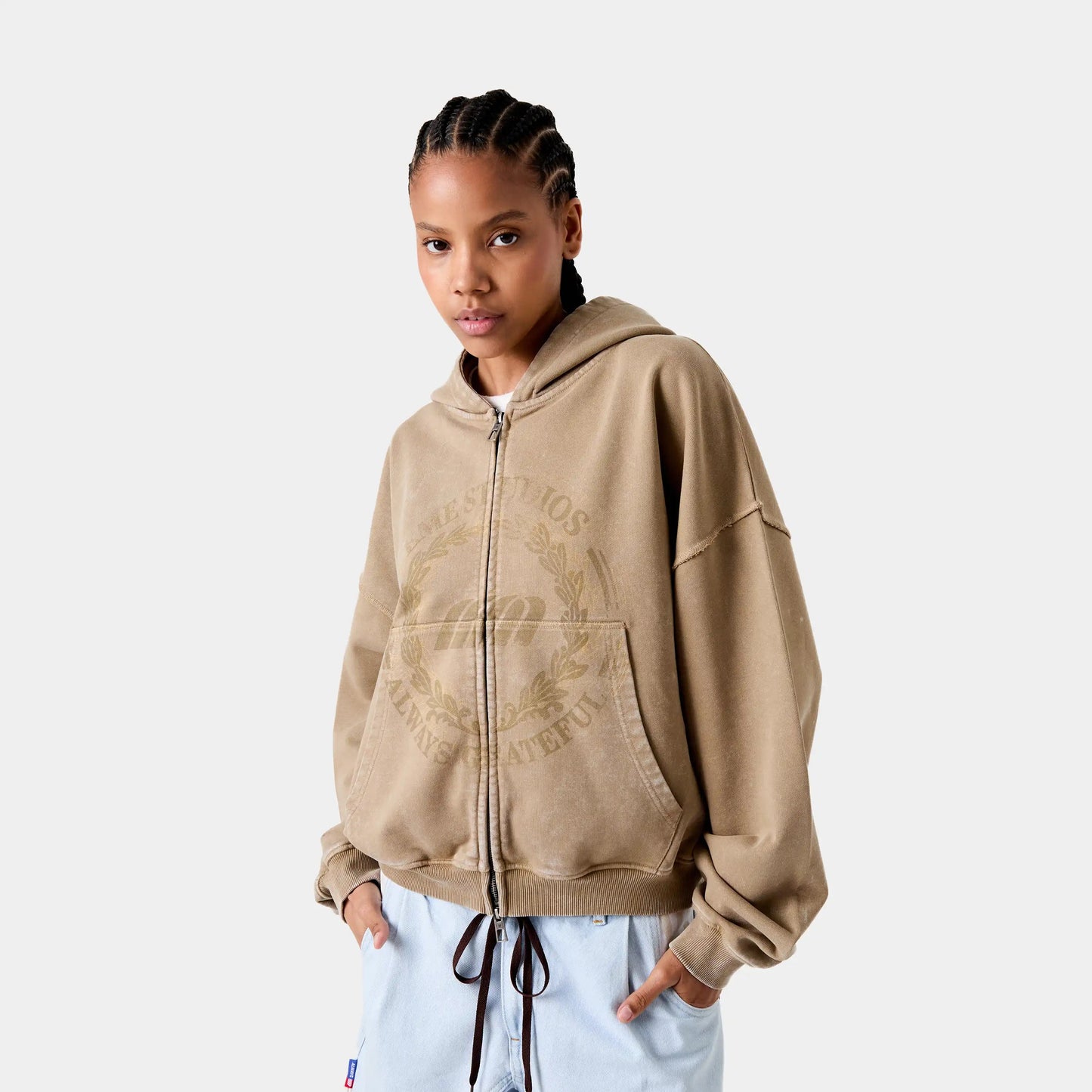 Poleron Eme Studios Min Covert Full Zip