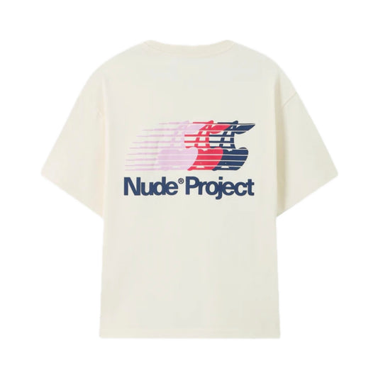 Polera Nude Speed Tee Marshmallow