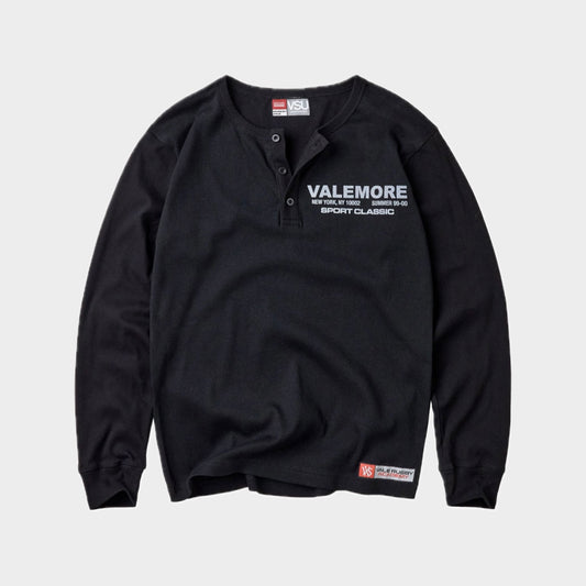 Polera Vale Forever Valley Dreams Staple Raglan L/S Black