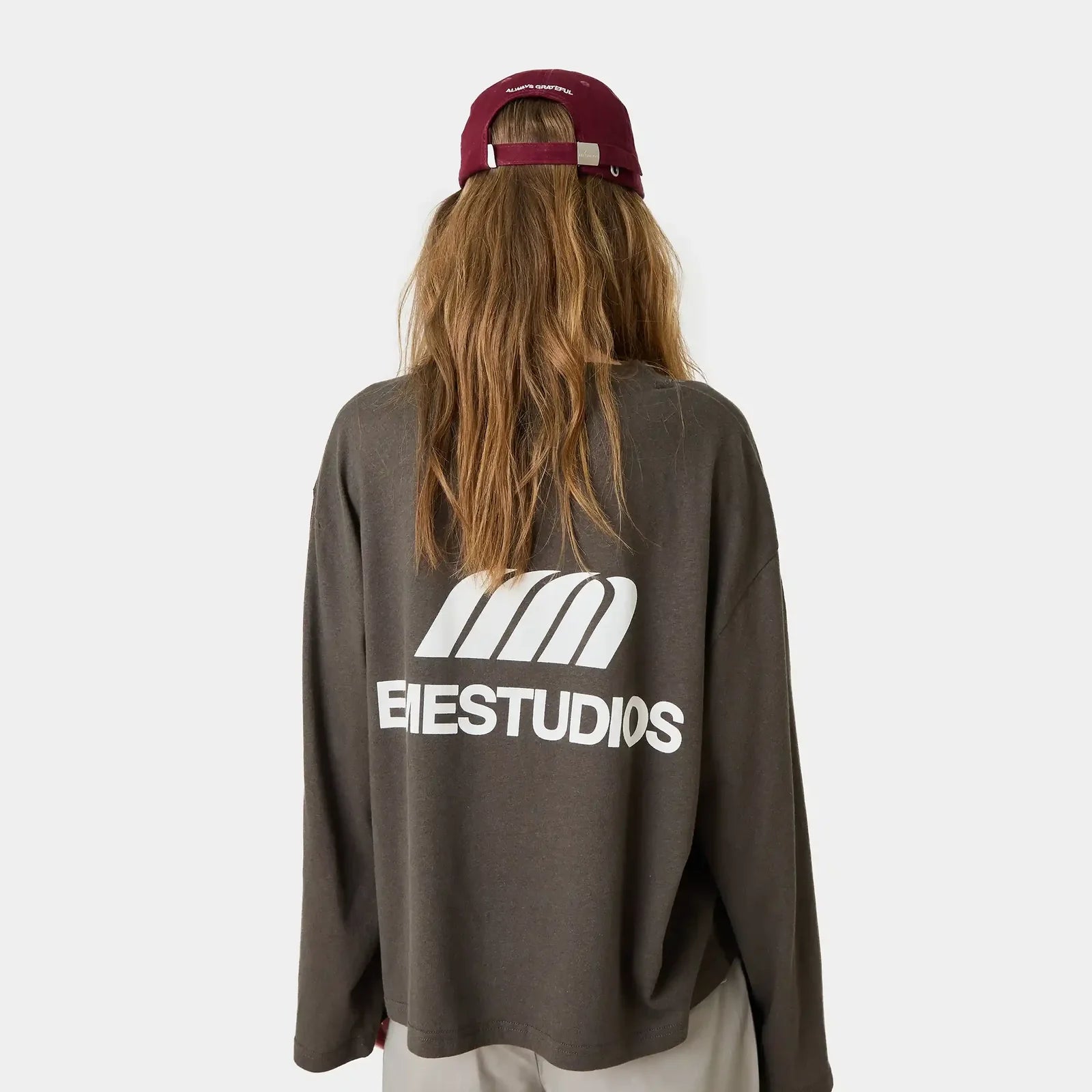 Polera Eme Studios Cotten Fawn Long Sleeve