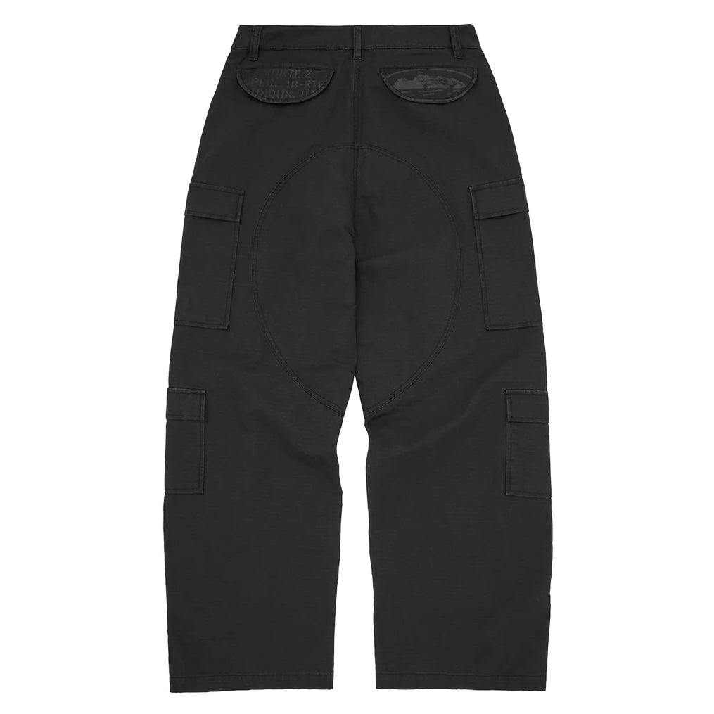 Pantalon Corteiz Guerillaz Cargo Pant Black