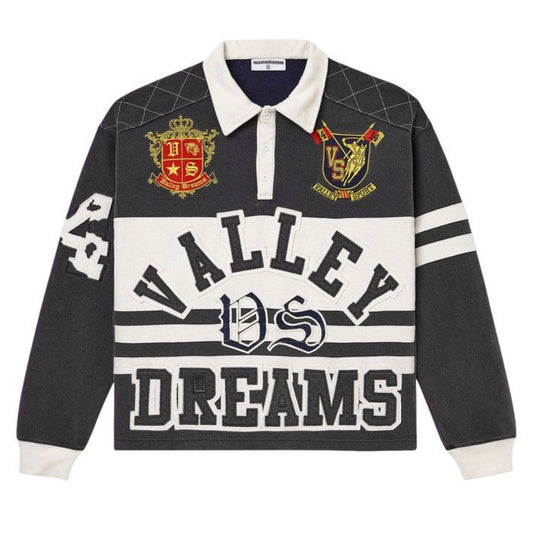 Polo Vale Forever Valley Dreams Rugby Black