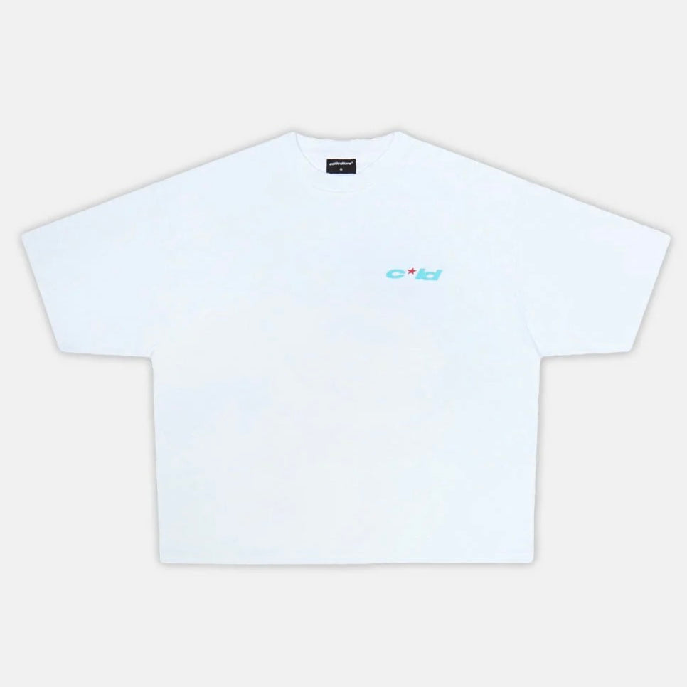 Polera Cold Culture Marry Me Tee White