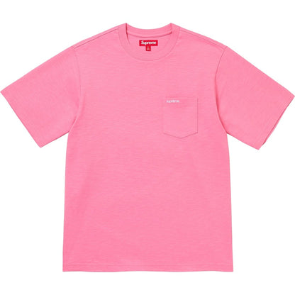 Polera Supreme S/S Pocket Tee Pink FW25