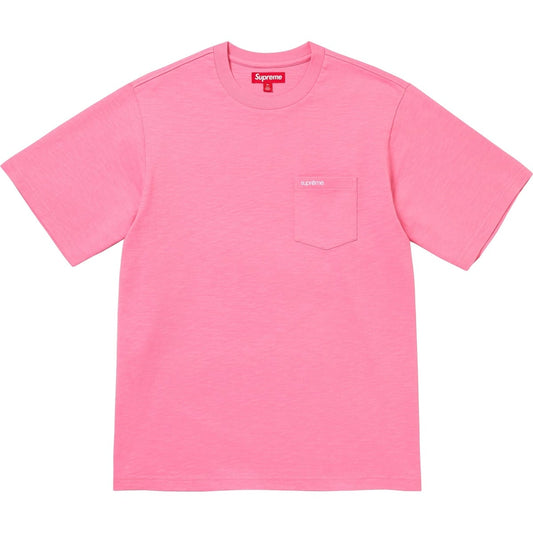 Polera Supreme S/S Pocket Tee Pink FW25