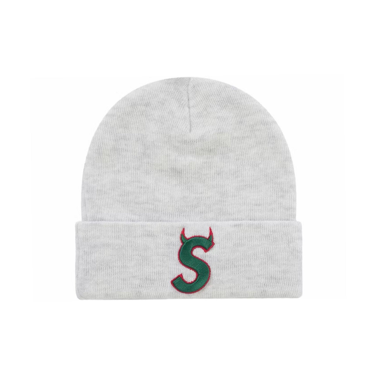 Gorro Supreme x New Era Devil S Logo Ash Grey