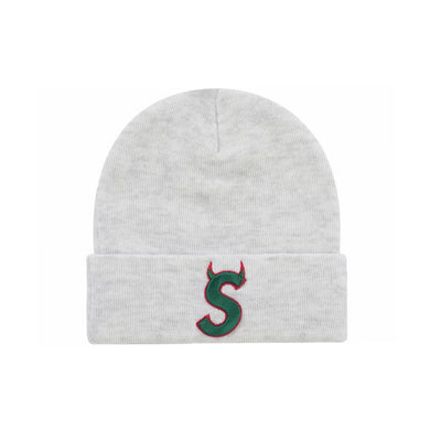 Gorro Supreme x New Era Devil S Logo Ash Grey