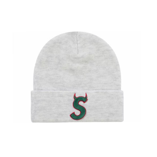 Gorro Supreme x New Era Devil S Logo Ash Grey