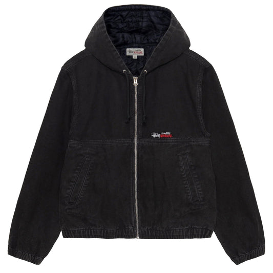 Chaqueta Stussy Work Jacket Insulated Canvas Black - XL