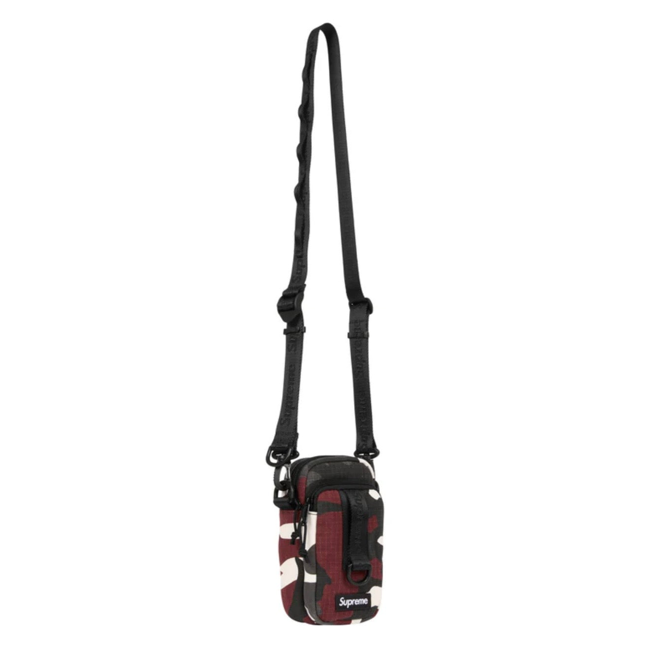 Bolso Supreme Shoulder Bag Red Camo SS26
