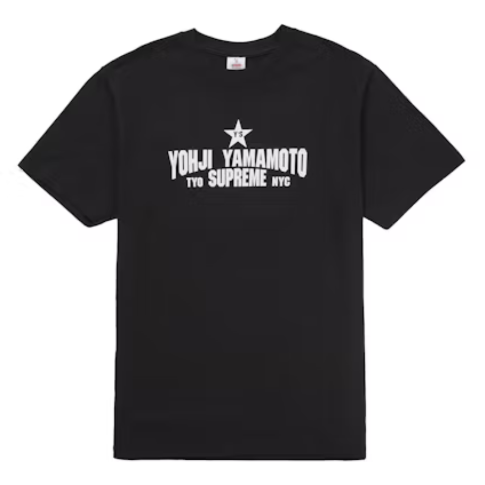 Polera Supreme x Y’s Star Tee 'Black'