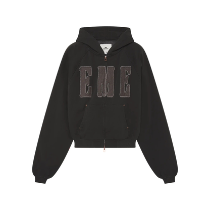 Poleron Eme Studios Desire Black Full Zip