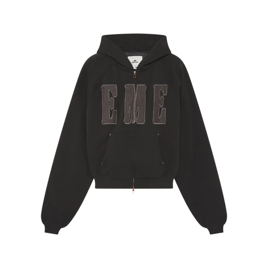 Poleron Eme Studios Desire Black Full Zip