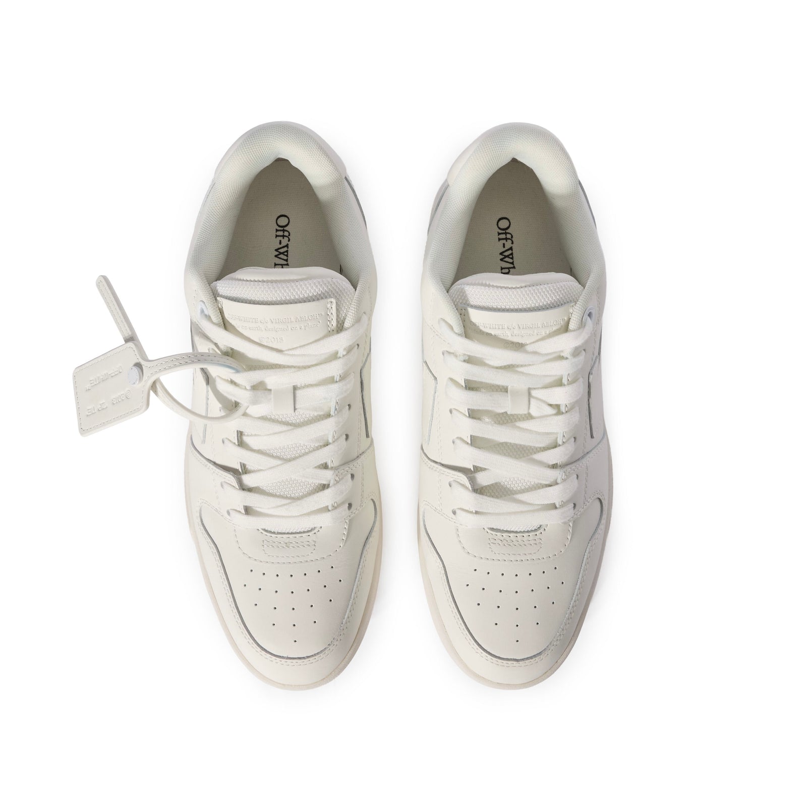 Off-White Out Of Office Calf Leather White/White
