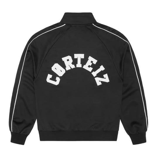 Chaqueta Corteiz Crest Arch Track Jacket Black