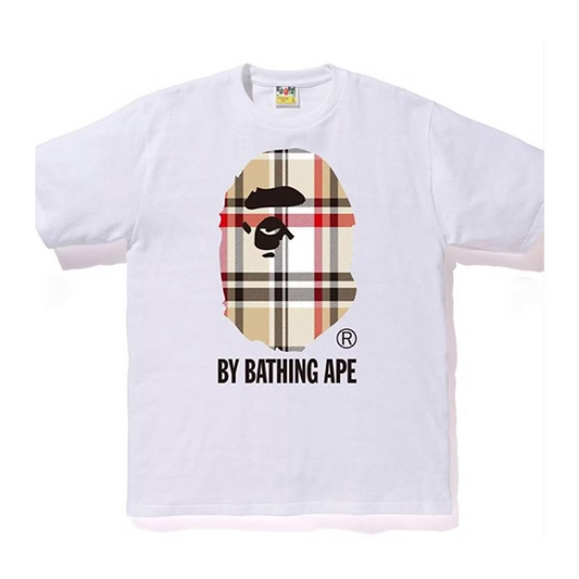 Polera BAPE A Bathing Ape Check by Bathing