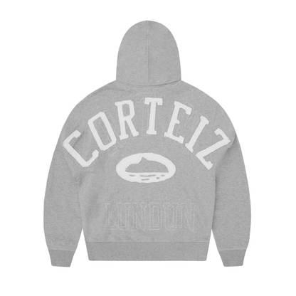 Poleron Corteiz RTW Contrast Stitch Heather Grey