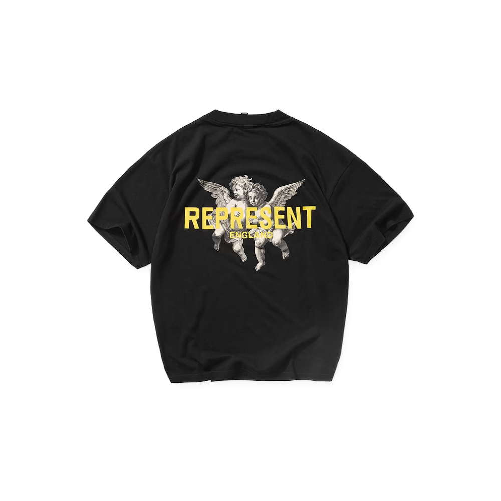 Polera Represent Legacy Cherubs Jet Black