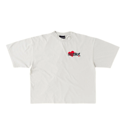 Polera Cold Culture Naipes Light Grey