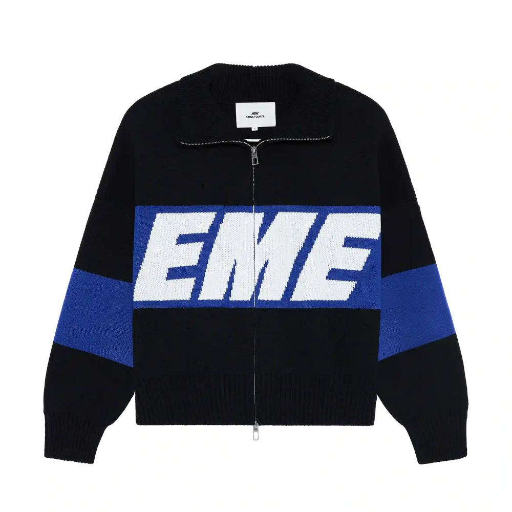 Sweater Eme Studios Thrill Sodalite R9 Zipper Knit