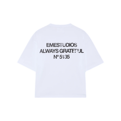 Polera Eme Studios Collective White