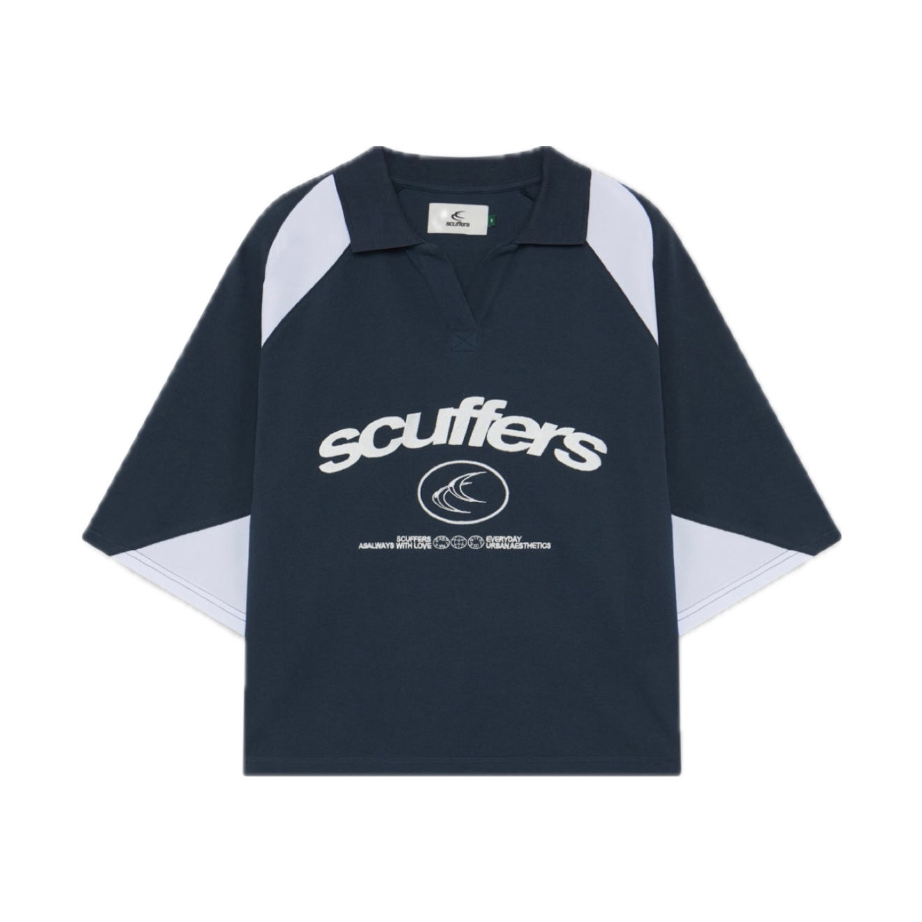 Polera Scuffers Effortless Navy Polo