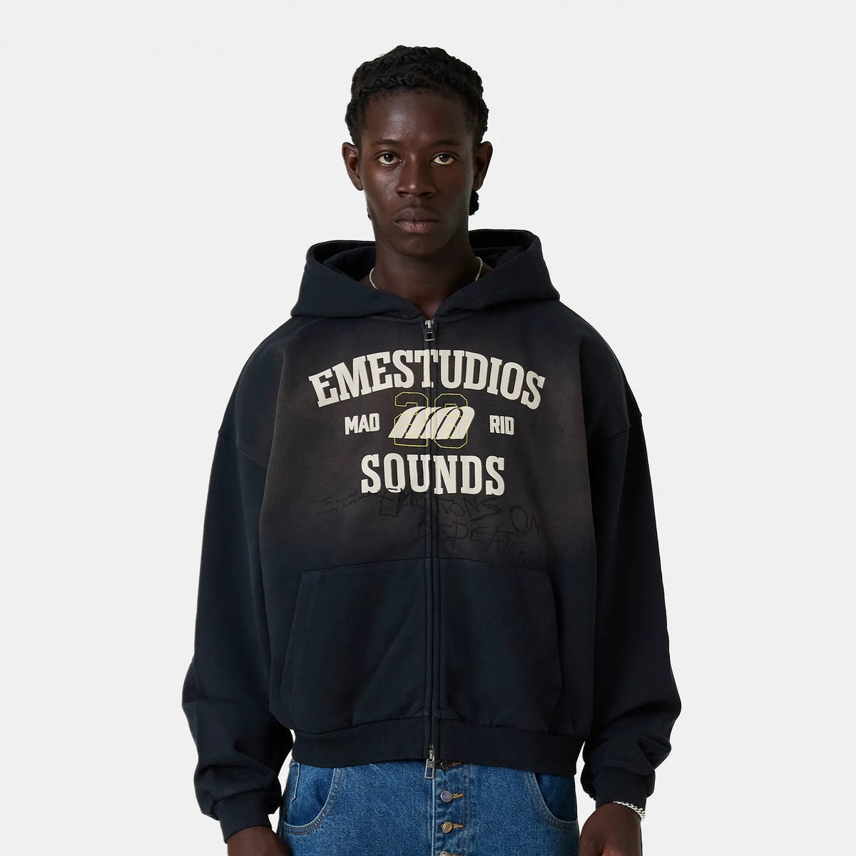 Poleron Eme Studios Vibewave Night Sky Full Zip