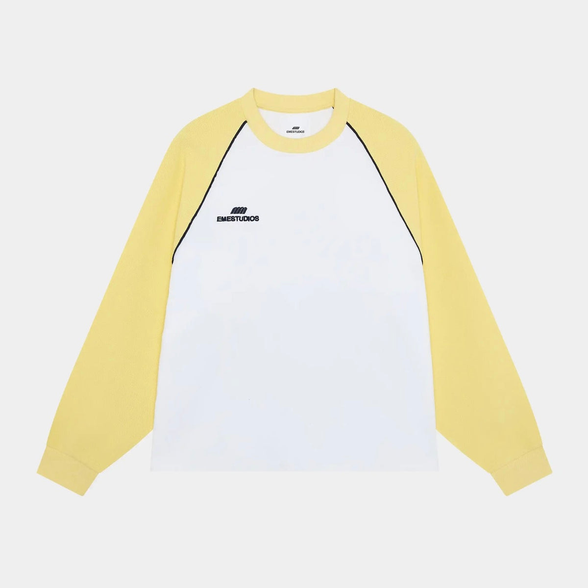 Polera Eme Studios Hanbal Lemon Waffle L/S